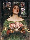 Gather Ye Rosebuds while ye may by John William Waterhouse